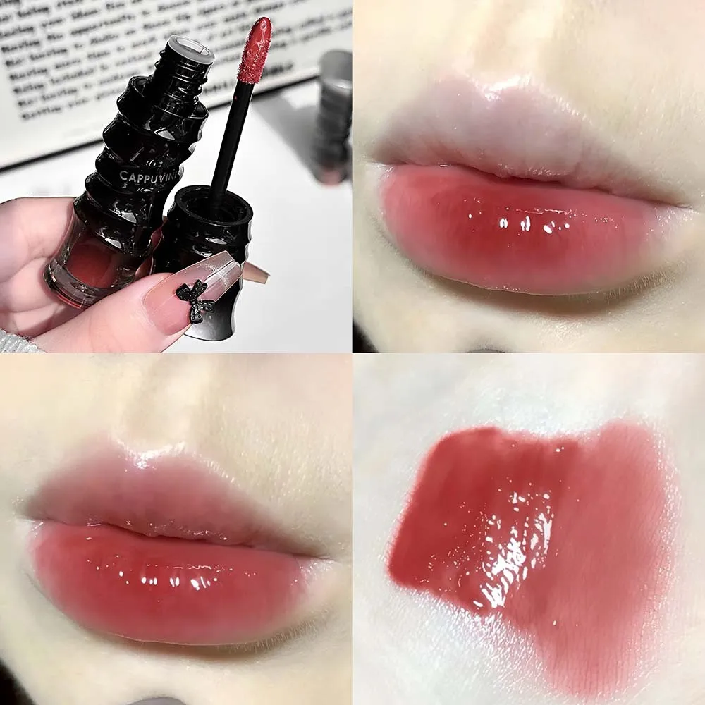 Intense Mirror Shine Moisturizing Lip Glaze in Rich Cherry Red