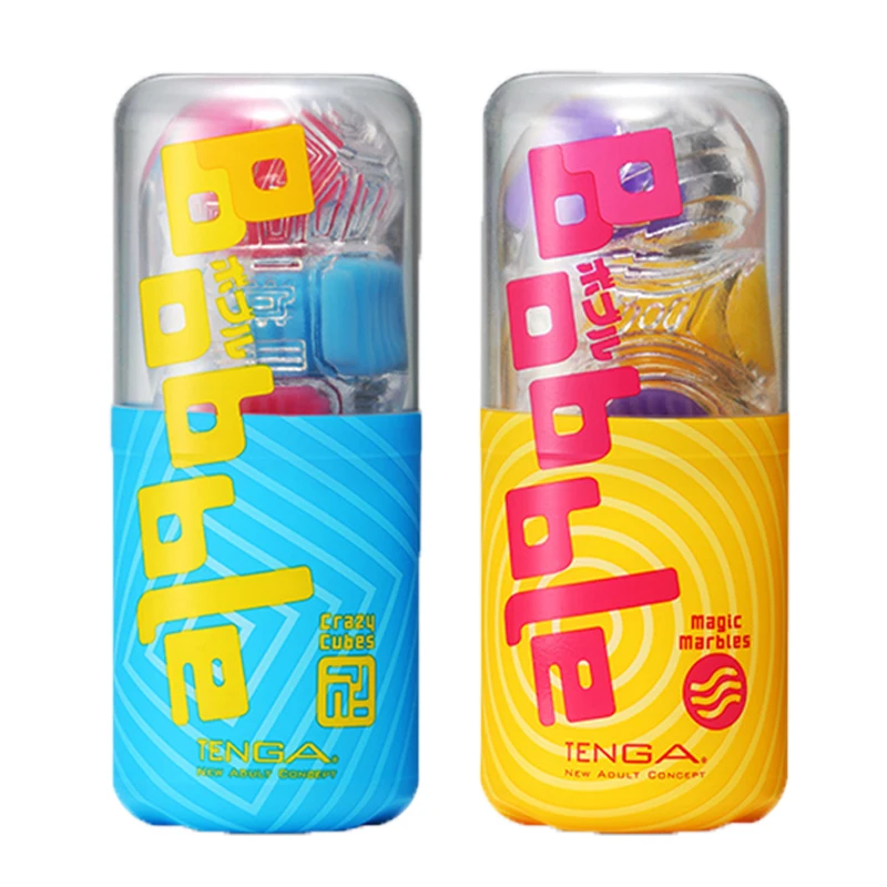 New TENGA Bobble Crazy Elastomer Sex Toy Japan's Original Pussy Realistic Oral 3D Deep Throat Artificial Vagina Male Masturbator
