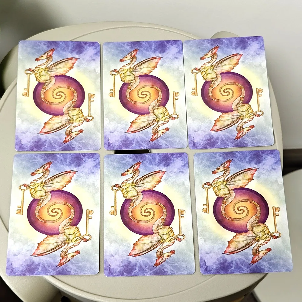 For The Love of Dragons Oracle Deck 10.4*7.3cm 44 Pcs Cards 6