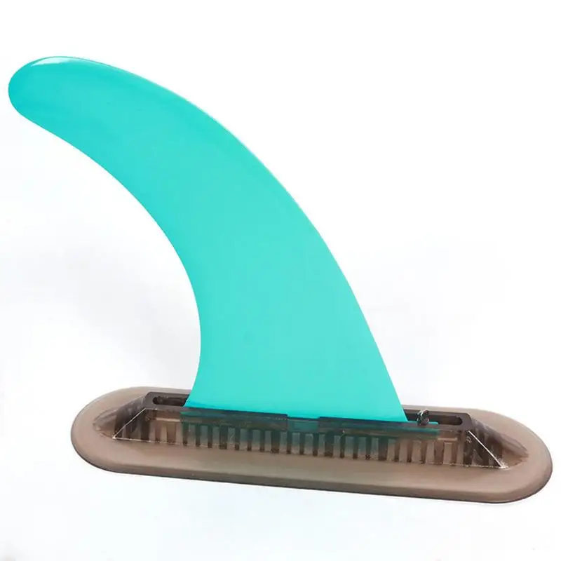 Soft Flex Center Fin Con Vite White Water Fin Per Air Long Board Tavola Da Surf Tavola Da Paddle Gonfiabile Centro In Fibra Di Vetro