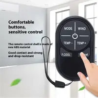 Mini télécommande universelle A/C Portable, 1 pièce, Compatible avec tous les grands climatiseurs 4