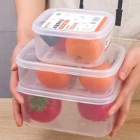700-1400ml Refrigerator Food Storage Boxes Frozen Meat Fresh-keeping Boxes Portable Fruit Food Storage Container Kitchen Tools 2