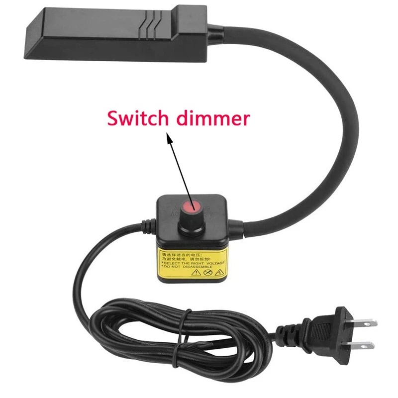 Dimmable 30 LED Sewing Machine Light Sewing Lighting For Workbench Lathe Drill Press Flexible Arm Work Lamp 6