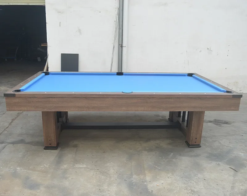 BC-15 Slate Cushion Solid Wood Legs Billiard Table Cue Stick Dinner Table Pool billiard 8ft