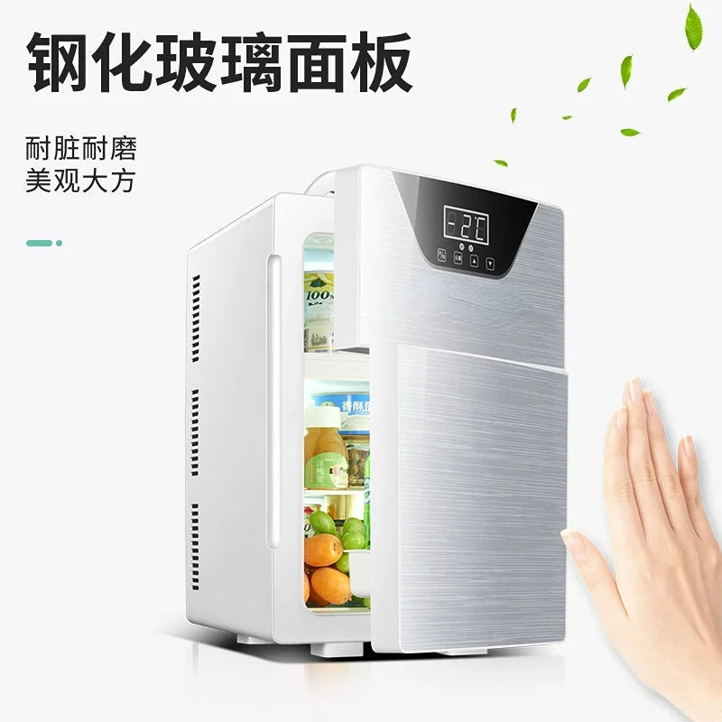 Small Refrigerator Household Small Dormitory Rental with Freezer  Refrigeration Mini Double Door Refrigerator 42L 220V - AliExpress