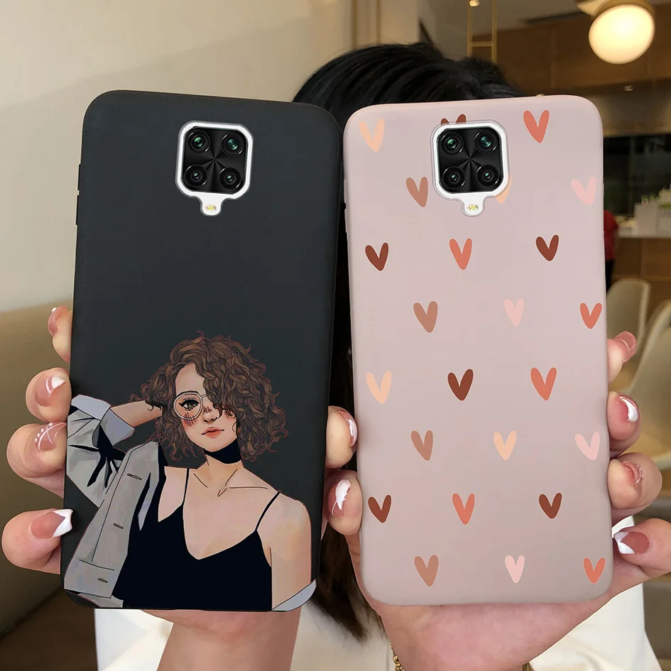 Matte Cute Girl Avocado Soft Silicone Phone Case – Green Bumper Cover
