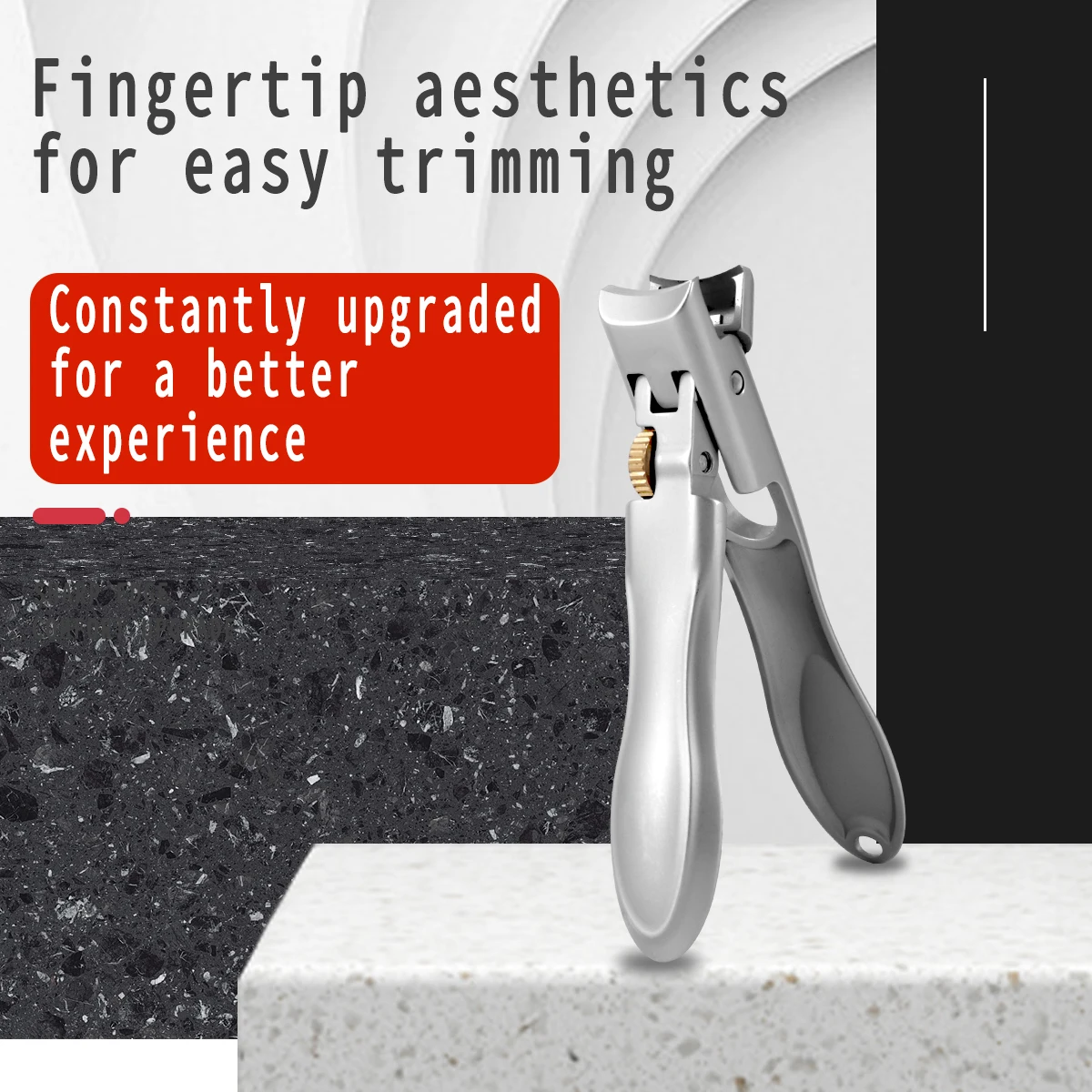 TJ SEGA Professional Nail Cutter Stainless Steel Thick Nails Clippers Toenail Fingernail Manicure Trimmer Toenail Clippers Tools 3