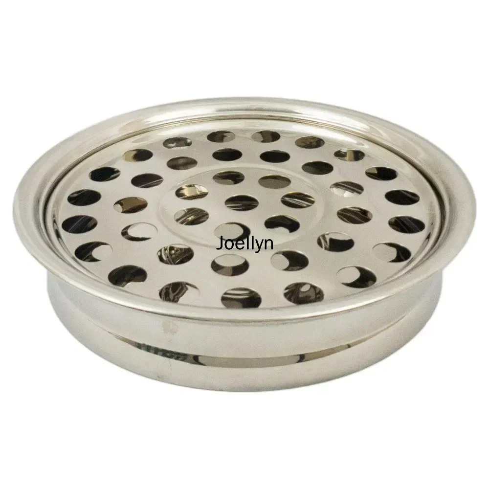 Tray Plates Stainless Steel Holy Church Art design products Communion Round Tray Base Dish Plate Hold 40 Cups Worship stainless steel dish