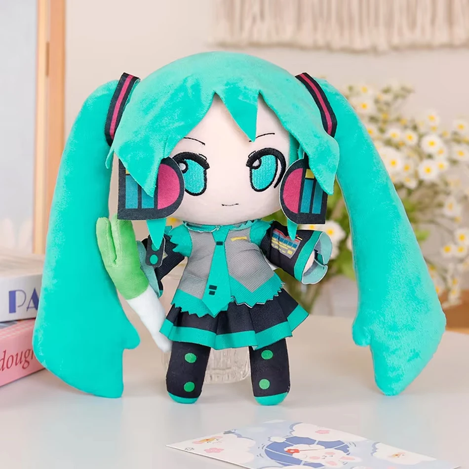 Hatsune Miku Fuwafuwa Plush Doll - Adorable Anime-Inspired Decor Toy and Perfect Gift