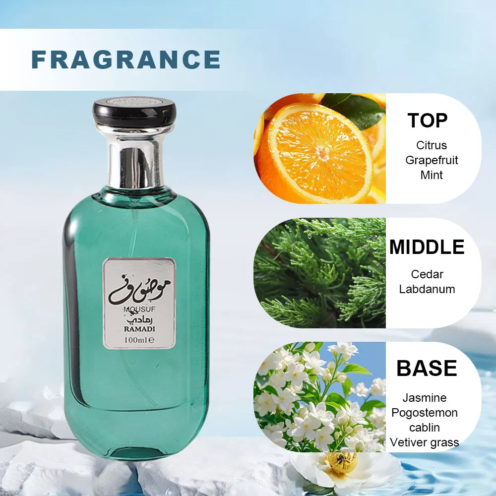 عطر عربي أصلي 100 مل عطر يدوم طويلاً عطر قوي عطر ل...