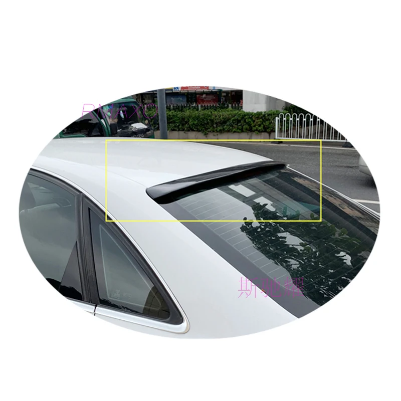 Per Audi A4 Spoiler Sul Tetto 2009-2014 A4 B8 Spoiler Sul Tetto Materiale Abs Spoiler Posteriore Colore Ala Posteriore Dell'Auto