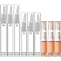 5/10/15ml Clear Airless Vacuum Pump Bottle Cosmetic Eye Cream Travel Size Dispenser Refillable Containers Portable Makeup Tools 1