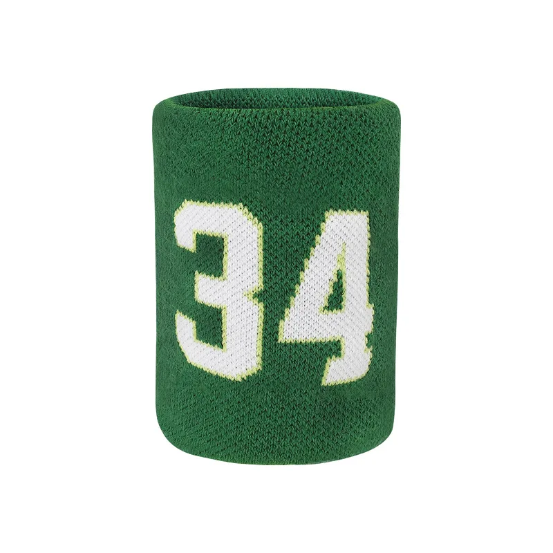 Sports wristbands Basketball fitness wristbands Outdoor sports wrist Absorb sweat Tennis Basketball star number sports wristbands