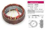 

10183 type 24V 85A STATOR type 24V 85A various vehicles double pendulum