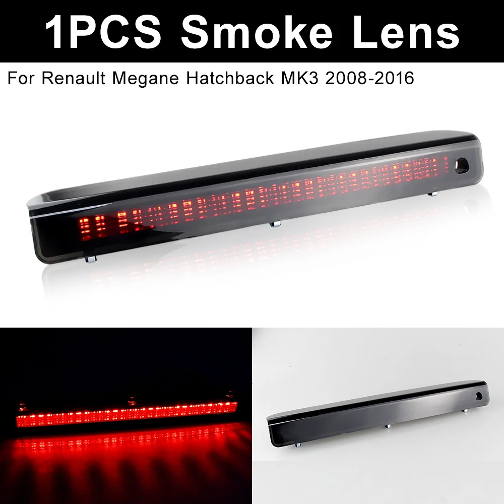 HEBERUCK Dritte Bremsleuchte Für Renault Megane MK3 2008-2016 - Rote LED