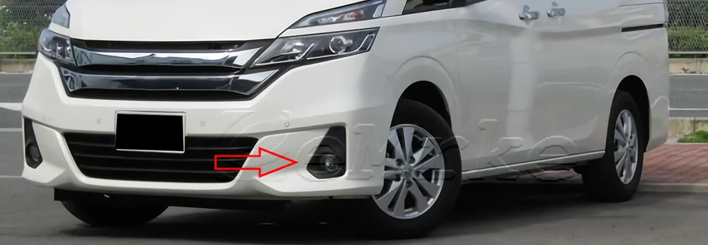 Ultra Bright LED Fog Lights 30W for Nissan Serena Suzuki Landy C27 2016 2017 2018 Plug and Play & Car Angel Eye DRL H11 50000Hrs detail image 1