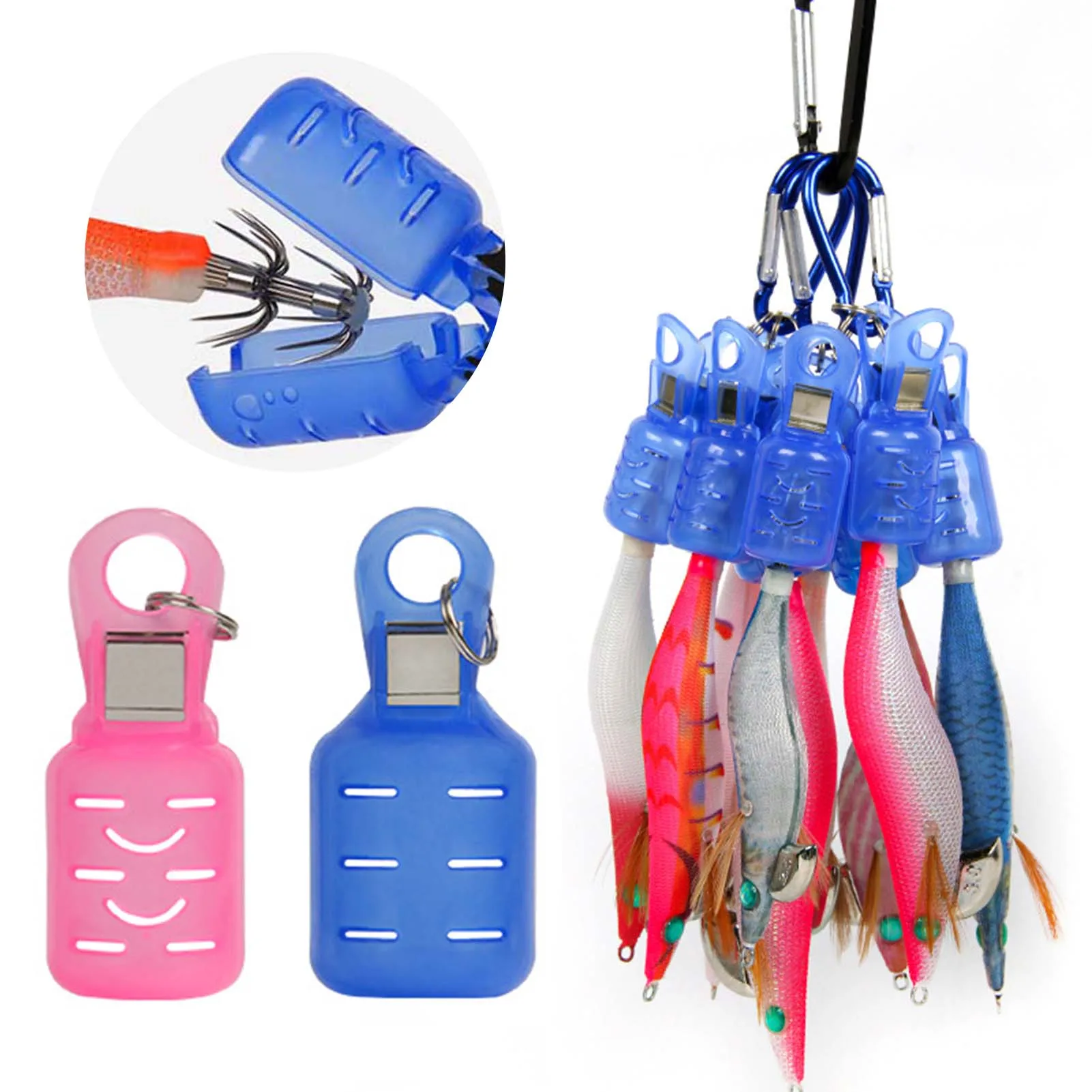 

Portable Squid Jig Hook Protector Convenient to Carry with Lightweight Material Ideal Gifts for Relatives and Friends