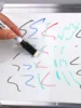 MOTARRO 4Pcs Whiteboard Magnetic Markers Set Fine Tip Dry Erase Markers with Eraser for Home Office School Supplies 4