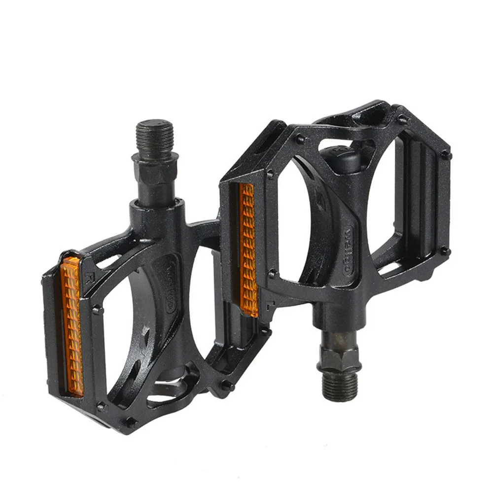 

MTB Flat Bike Pedals Bicycle Platform Pedal Large Surface Area for Easy Grip Works with Urban Bikes Replacement Pedal