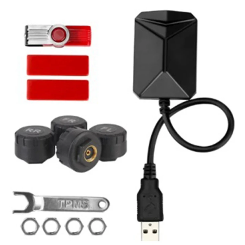 

Система контроля состояния шин с 4 датчиками, USB, Android
