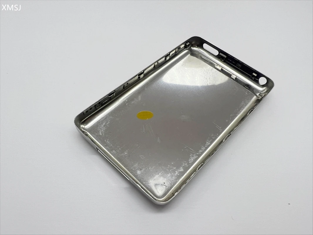 흰색 플라스틱 전면 실버 금속 후면 하우징 케이스 iPod 5세대 비디오 30gb 60gb 80gb용 흰색 클릭 휠 버튼