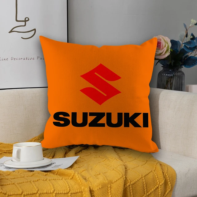 Mordon Home Sofa Bed Car Hotel Cafe Cushion Covers 50 50 Pillow Cover Suzuki Pillow Case Decorative Pillowcase 45 45 Double Side