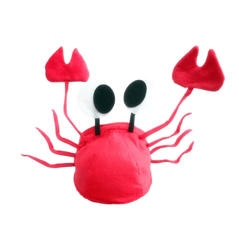 Drop Ship&Wholesale Halloween Christmas Red Lobster Hat Adult Fancy Party Costume Gift Oct.14 3