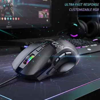 RGB Programmable Gaming Mouse – 9 Buttons 3