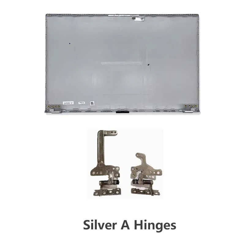 silver A hinges