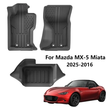Tappetini auto 2025-2016 per Mazda MX-5 Miata MX5 MX 5 Mazda Roadster Tappetino protettivo impermeabile Accessori interni auto