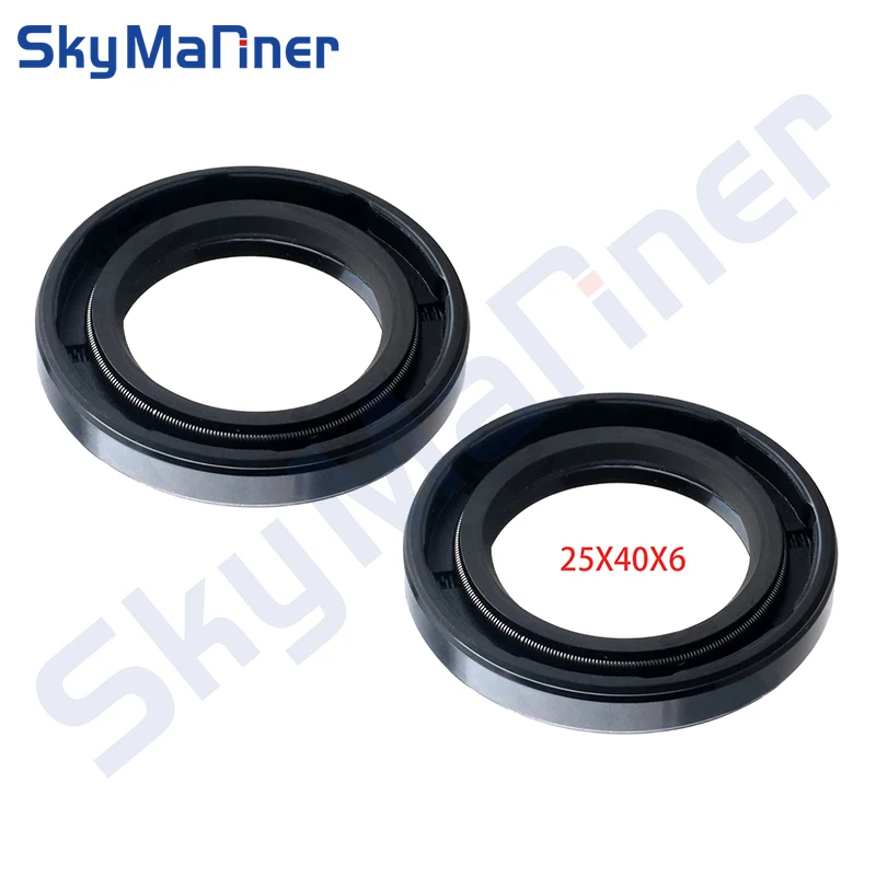 Oil Seal for Yamaha Boat Engine OEM LOWER UNIT OIL SEAL S-TYPE 93101-25M03-00 93101-25M03 25X40X6 Aftermarket Parts