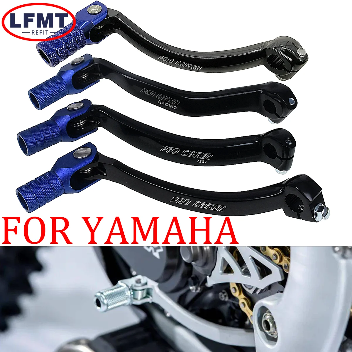 

CNC Gear Shift Lever For YAMAHA YZ450FX WR250F WR450F YZ 250 450 YZ125 YZ250 YZ250F YZ450F YZ250FX WR 250F 450F 1991-2022 2023