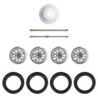 Slot Car Hub 1/43 1 43 Tires Tyre Rear front Wheel Motor Gear Hubs 1