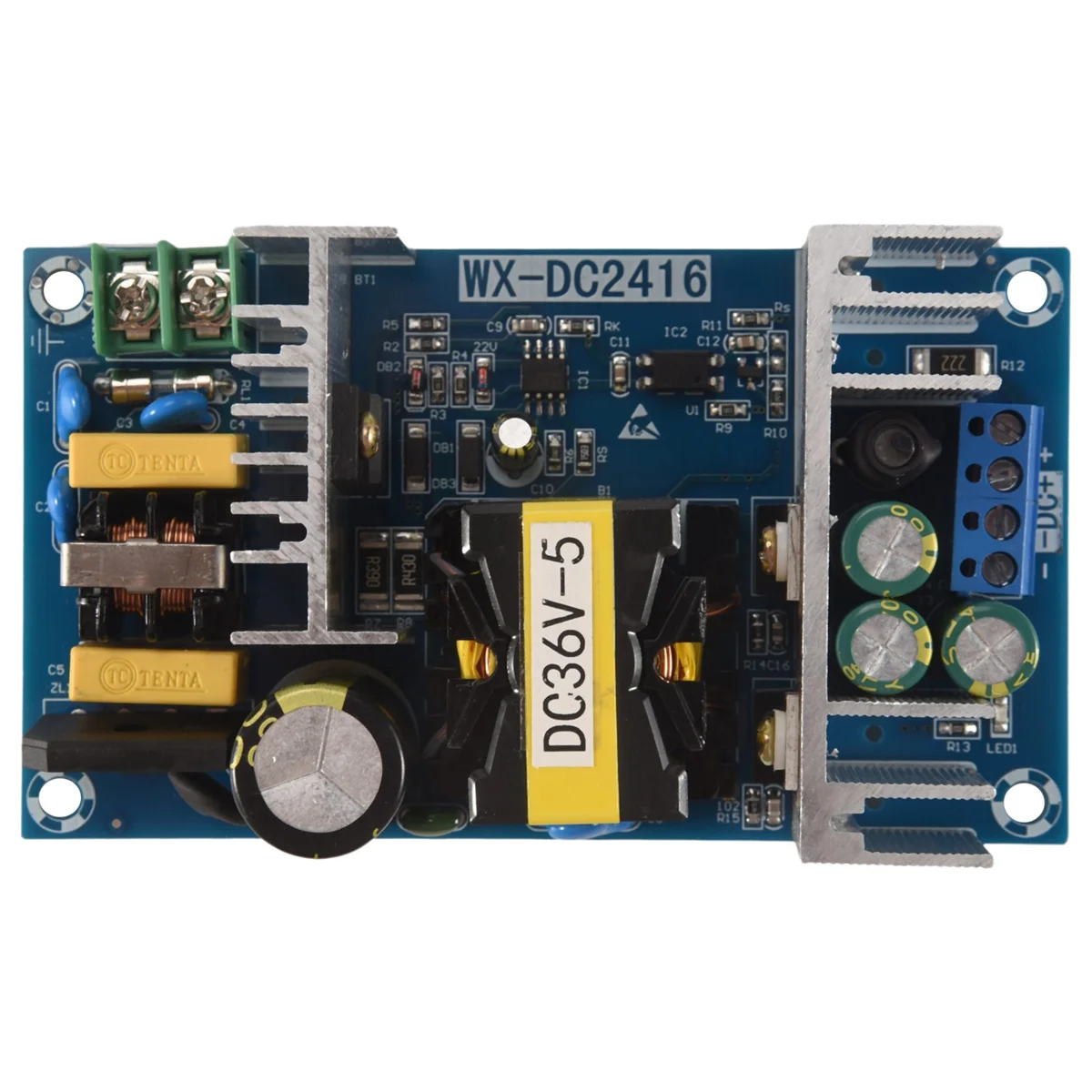 ABUOWX-DC2416 Industrial Power Module High-Power Bare Board Switching Power Supply Board DC Module 36V 5A