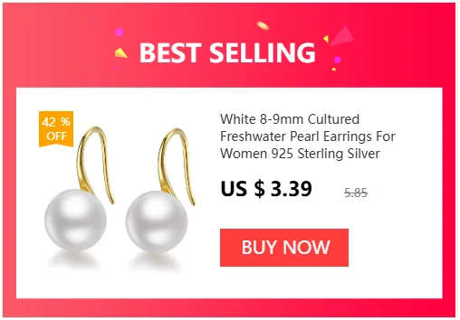 New Fine Grade AAAA Freshwater Pearl Earrings For Women Wedding Party Jewelry Earrings Black Pink White Purple 8-9mm Bread Round
