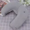 Car Pillow for Sleeping Blow up Plane Travel Size Airplane Neck Support Inflatable Hiking Outdoor Pillows 2