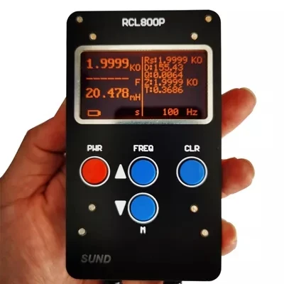 RCL800P ޴ ڵ LCR  ESR  ׽ ڵ  0.1% + ͸ ÷ Ŀн δ , ޴ ڵ LCR  ׽