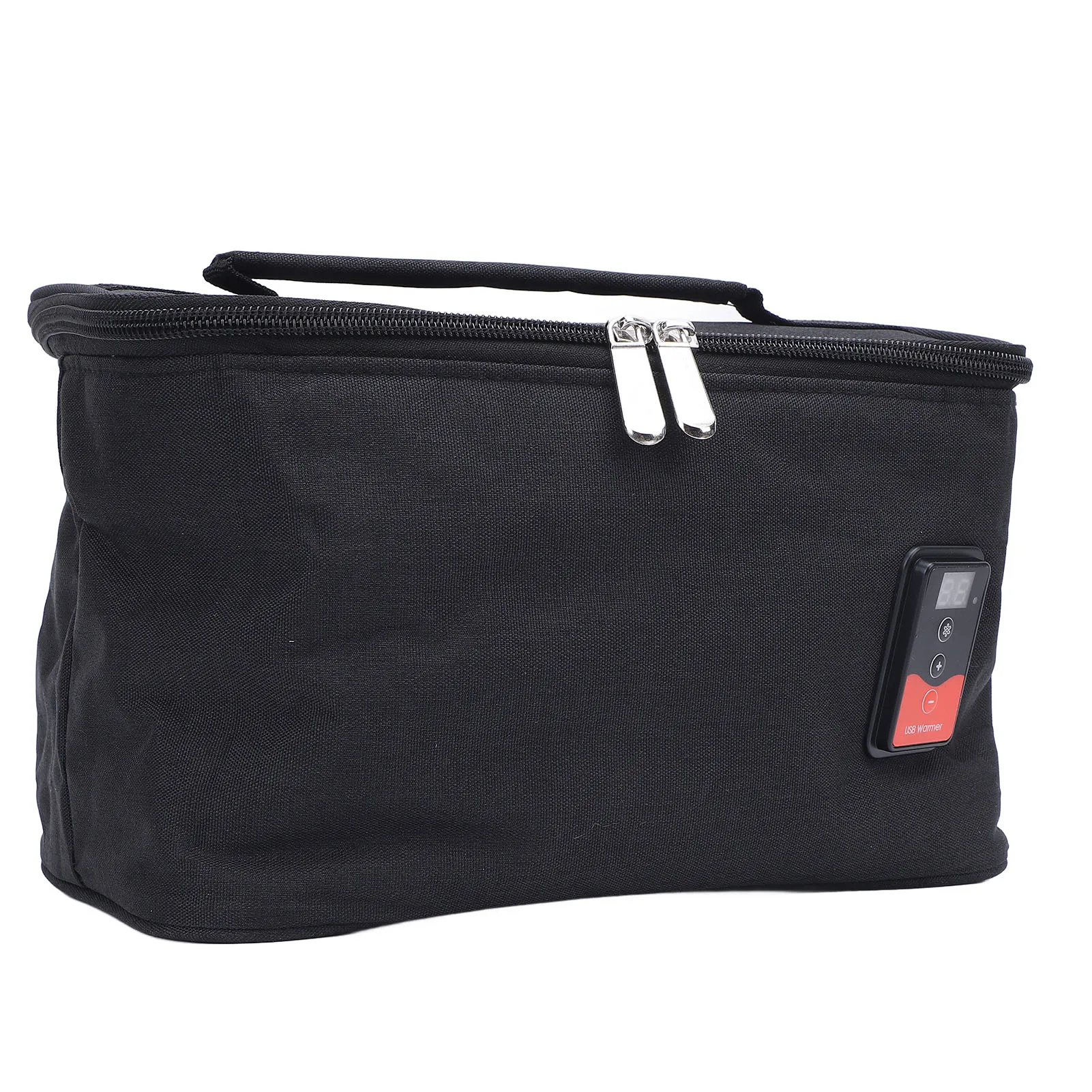 USB Food Warmer Bag Multifunctional Car Baby Bottle Warmer Bag Adjustable Temperature Portable Insulation Bag for Outdoor 3