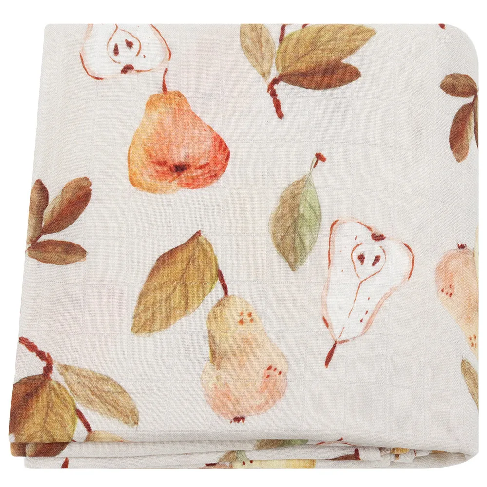Muselina Bebe Algodon 120 X 120cm 70%bamboo+30% Cotton 2 Layers Newborn Baby Bath Towel Wrap Muslin Swaddle Blankets 47 Inches 4