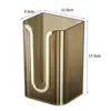 Punch-Free Creative Tissue Box Wall-Mounted Paper Towel Napkin Storage Box Household Kitchen Bathroom Paper Organizer 6