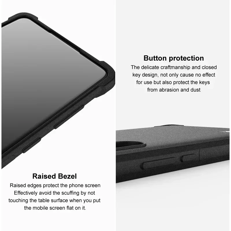 For Moto Edge50 Pro 40 Edge 30 Ultra 50 Fusion Matte Back Case IMAK Lens 360 Protect Flexible Funda Motorola Edge 40 Neo X30 5G