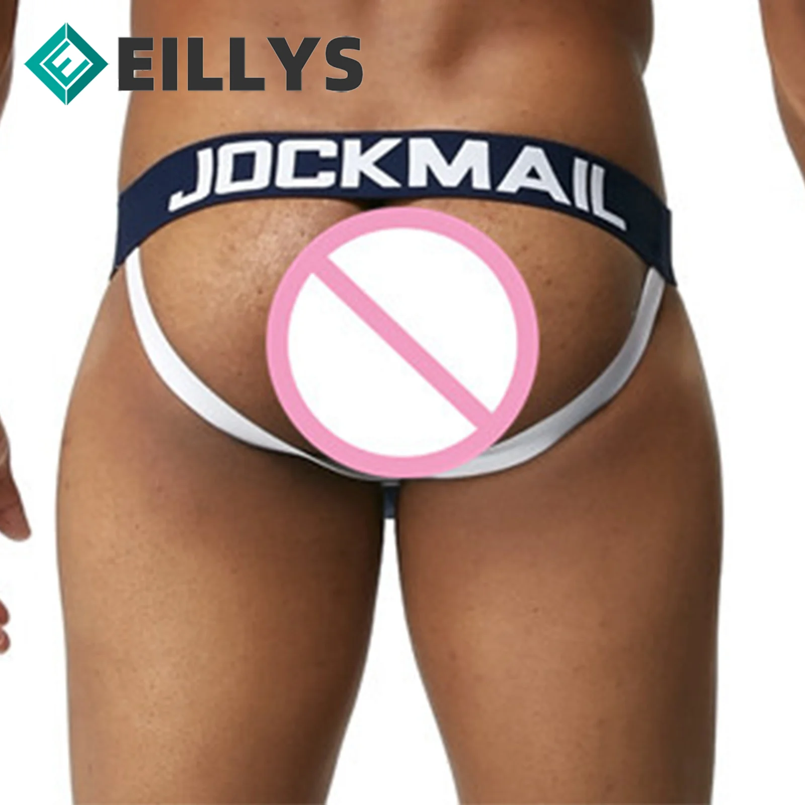 

JOCKMAIL 2022 New Sexy Underwear Men Briefs butt open hollow Cotton Mens Underpants Bikini Male Panties Cueca Man's Underwear