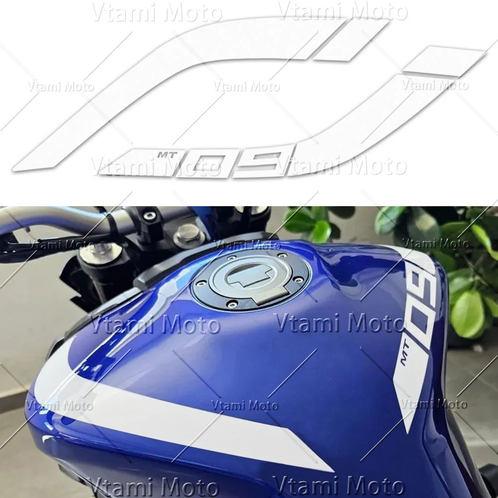 Motorcycle Tank Sticker Fuel Tank Decals For MT-09 MT09 FZ-09 Fz09 2014-