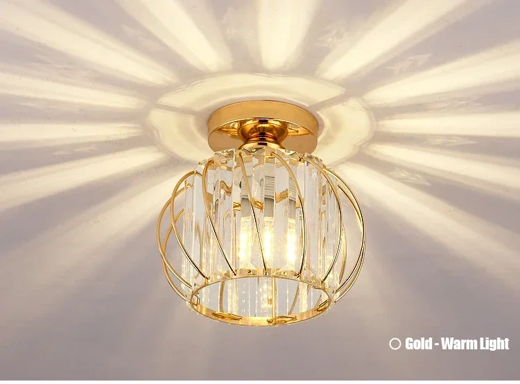Glass Aisle Ceiling Light Fixtures for Corridor Balcony Ceiling Lampshade E27 Dining Room Chandelier Decoration Novelty Design