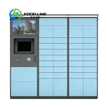 Eco Friendly Energy Efficient Contactless Self-service Operation Networked System Smart Parcel Delivery Locker Customize 1