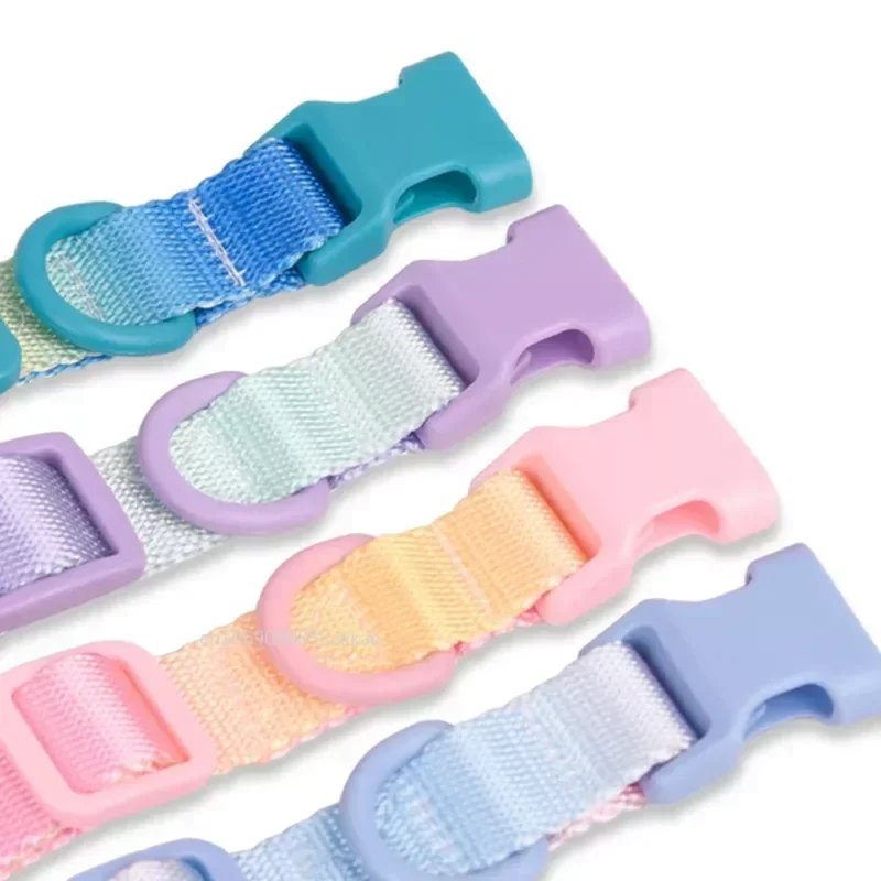 Gradient Nylon Dog Collar Adjustable 2