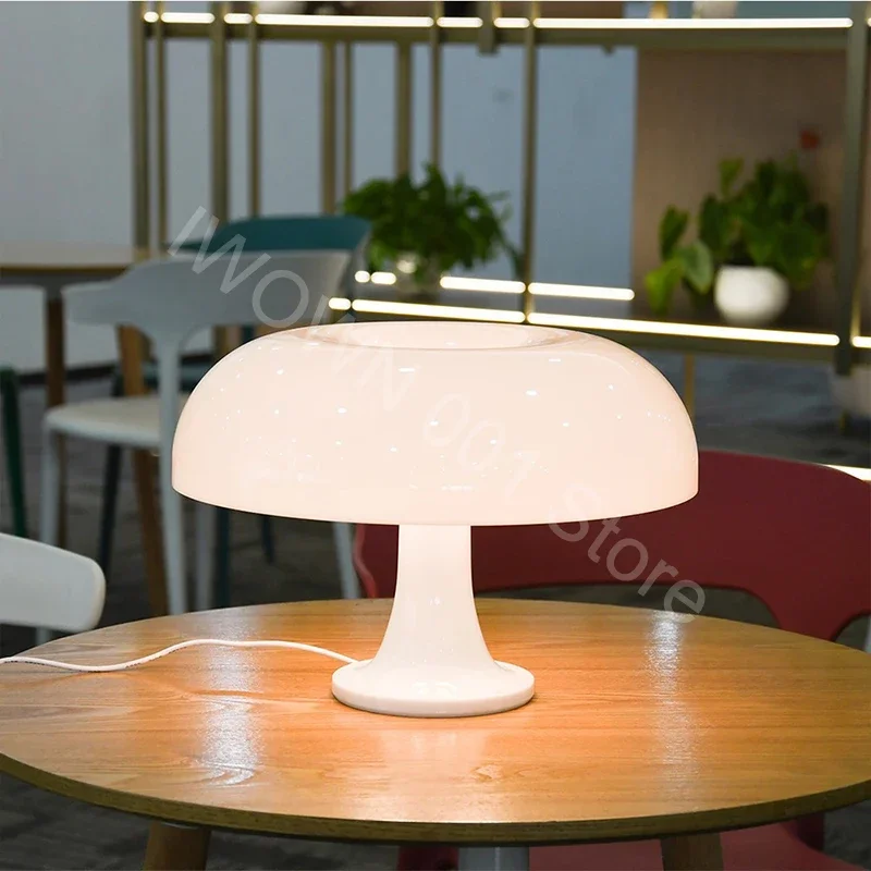 Mushroom Table Lamp Ornament Light for BedRoom Interior Lighting Desk Lamp Bedside Lamps Decoration Lighting