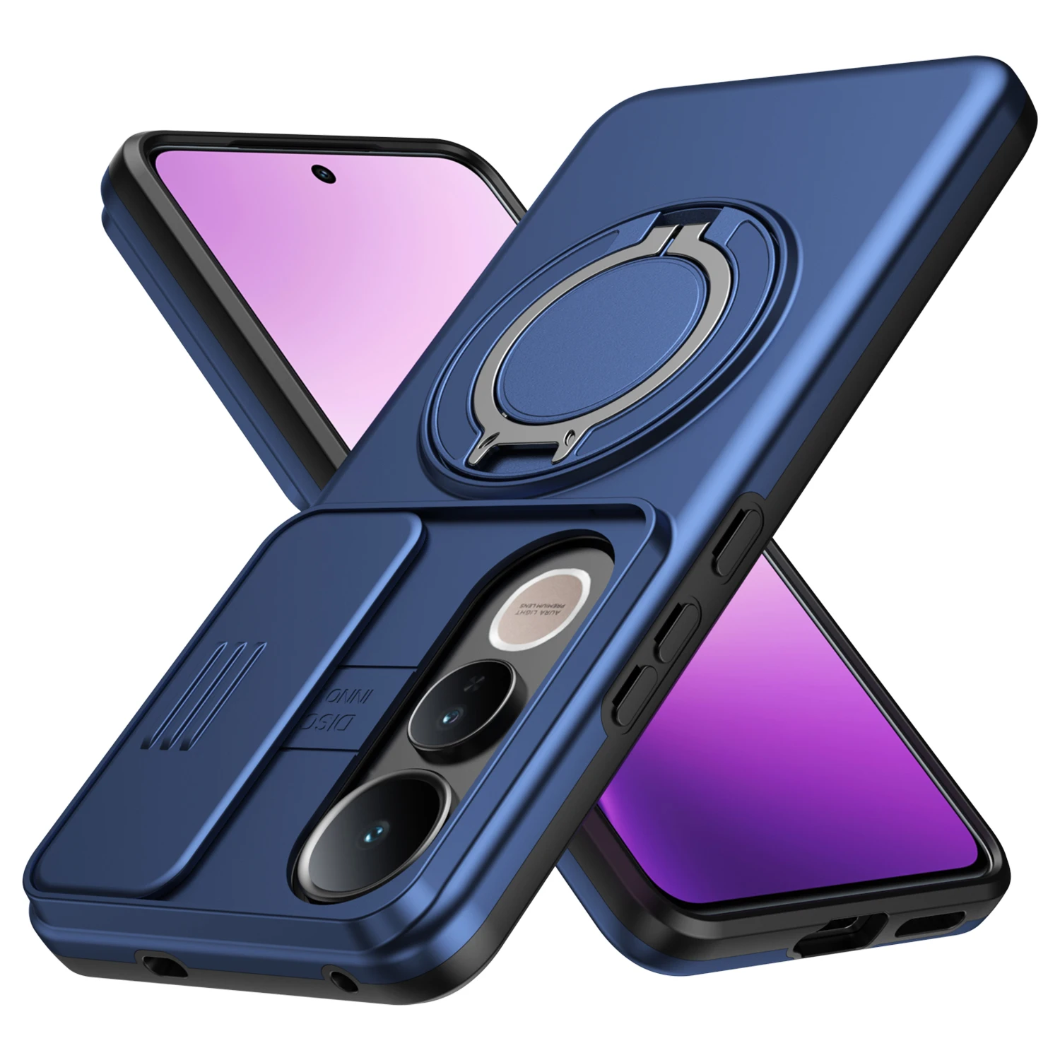 Sliding Camera Cover for Vivo Smartphones - Protective Mobile Phone Case