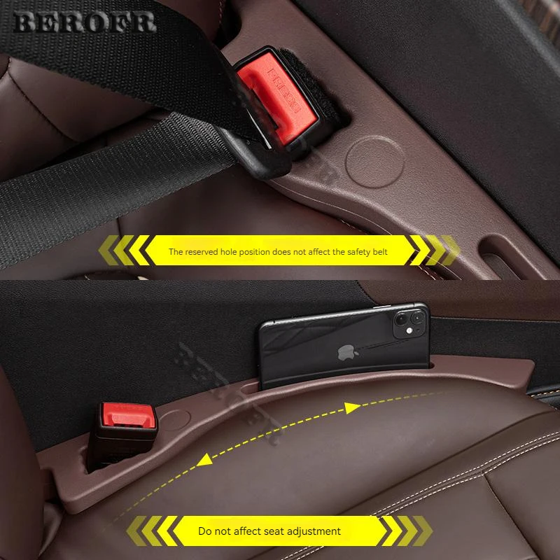 Car Seat Gap Plug Seam Filling Anti-Leakage Strip Seat Side Slot Filling  Strip Anti-Loss Vehicle General Interior Accessories