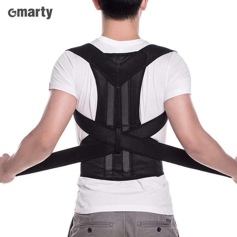 

Posture Corrector Back Posture Brace Clavicle Support Stop Slouching and Hunching Adjustable Back Trainer Unisex Correction Belt